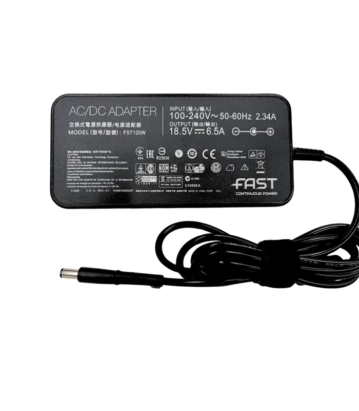 HP Laptop Şarj Aleti Adaptör 18.5V 6.5A 120W 7.4×5.0mm FAST
